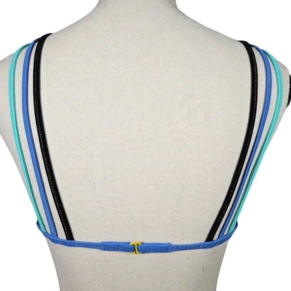 Victoria's Secret Strappy Triangle Bikini Top, Neon Green, XS - Picture 4 of 14